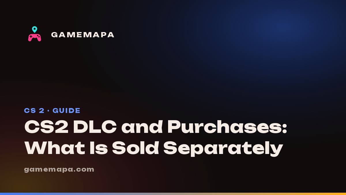 CS2 DLC and Purchases: What Is Sold Separately