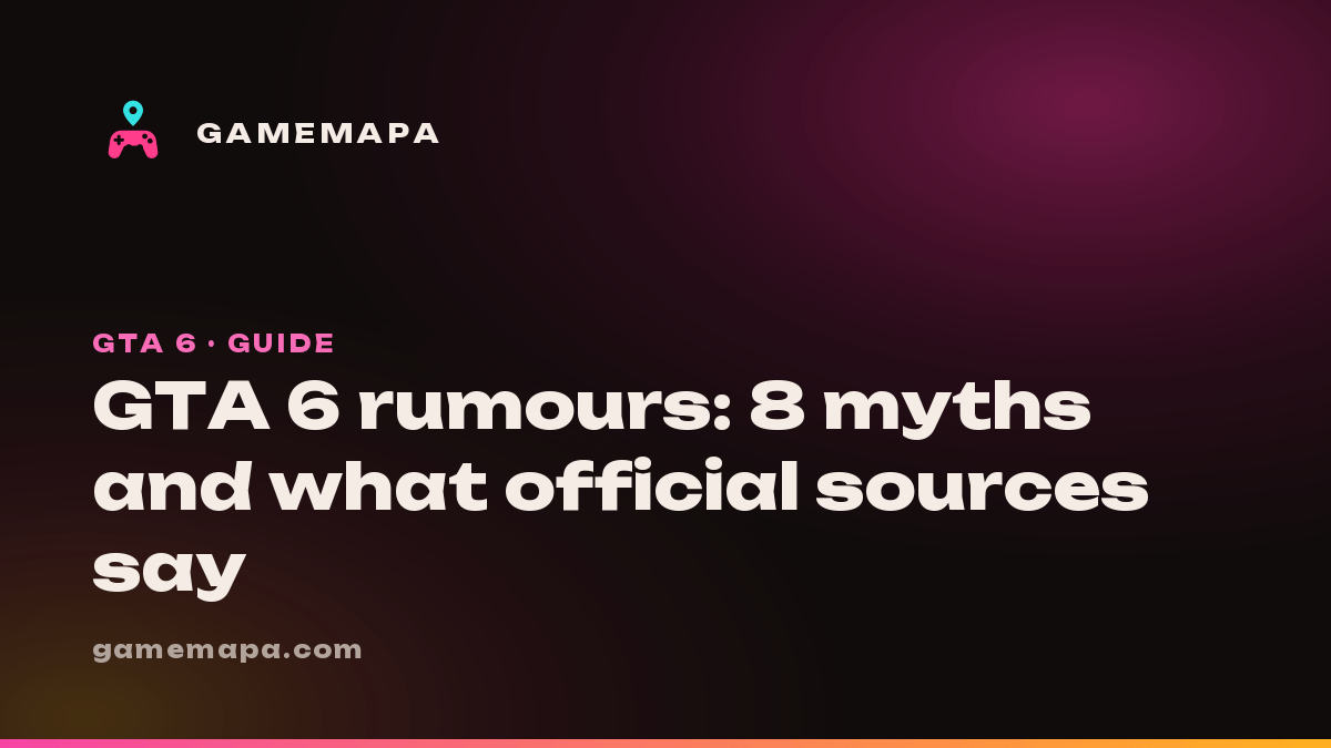 GTA 6 rumours: 8 myths and what official sources say