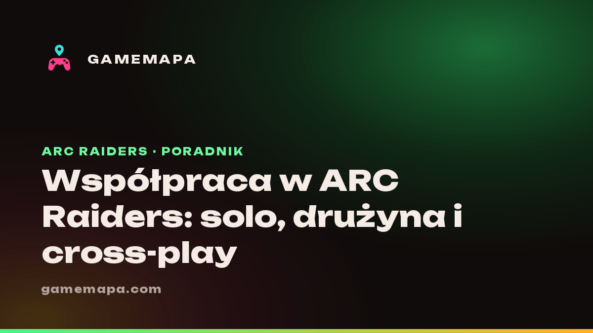Współpraca w ARC Raiders: solo, drużyna i cross-play