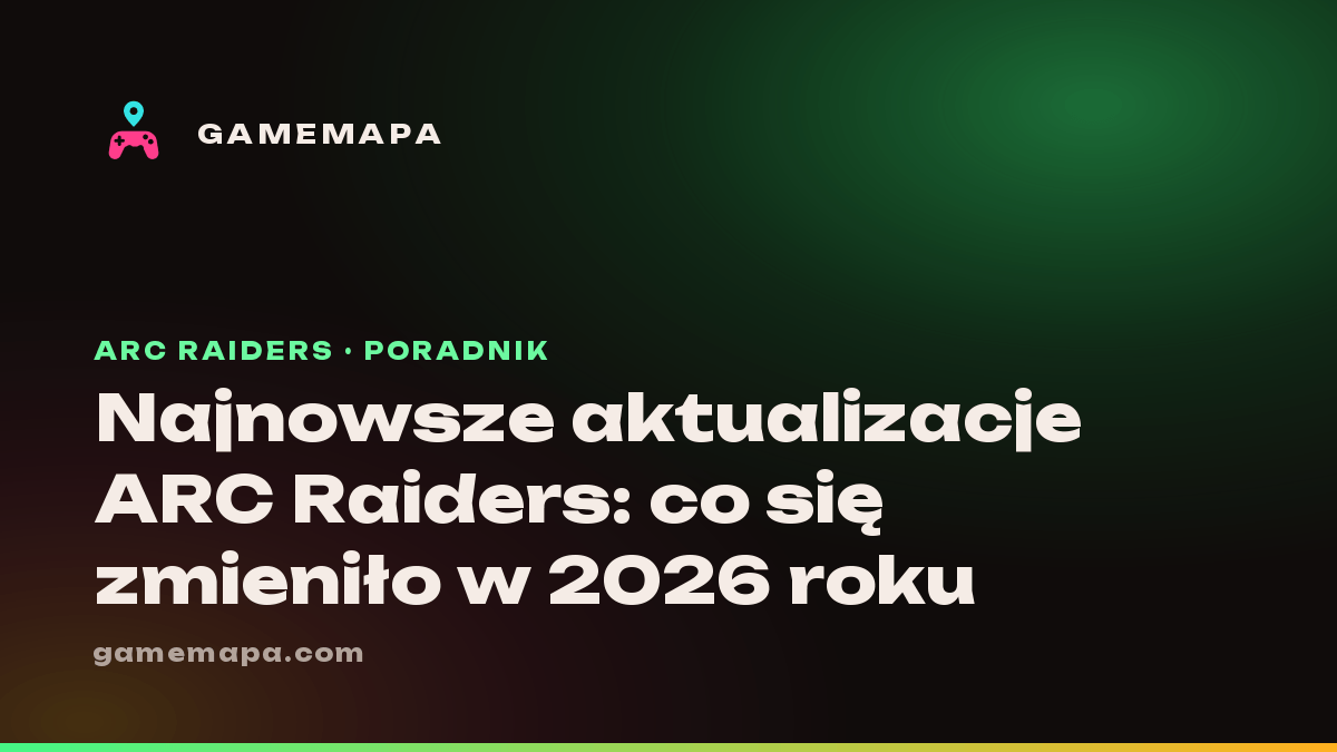 Najnowsze aktualizacje ARC Raiders: co się zmieniło w 2026 roku