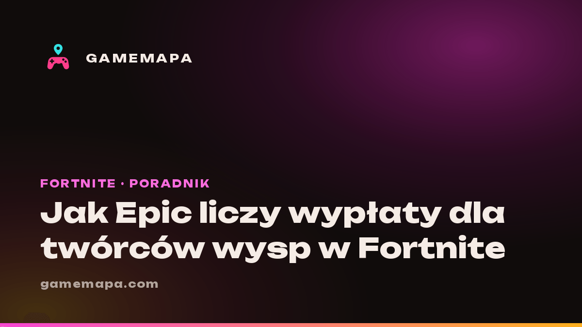 Jak Epic liczy wypłaty dla twórców wysp w Fortnite