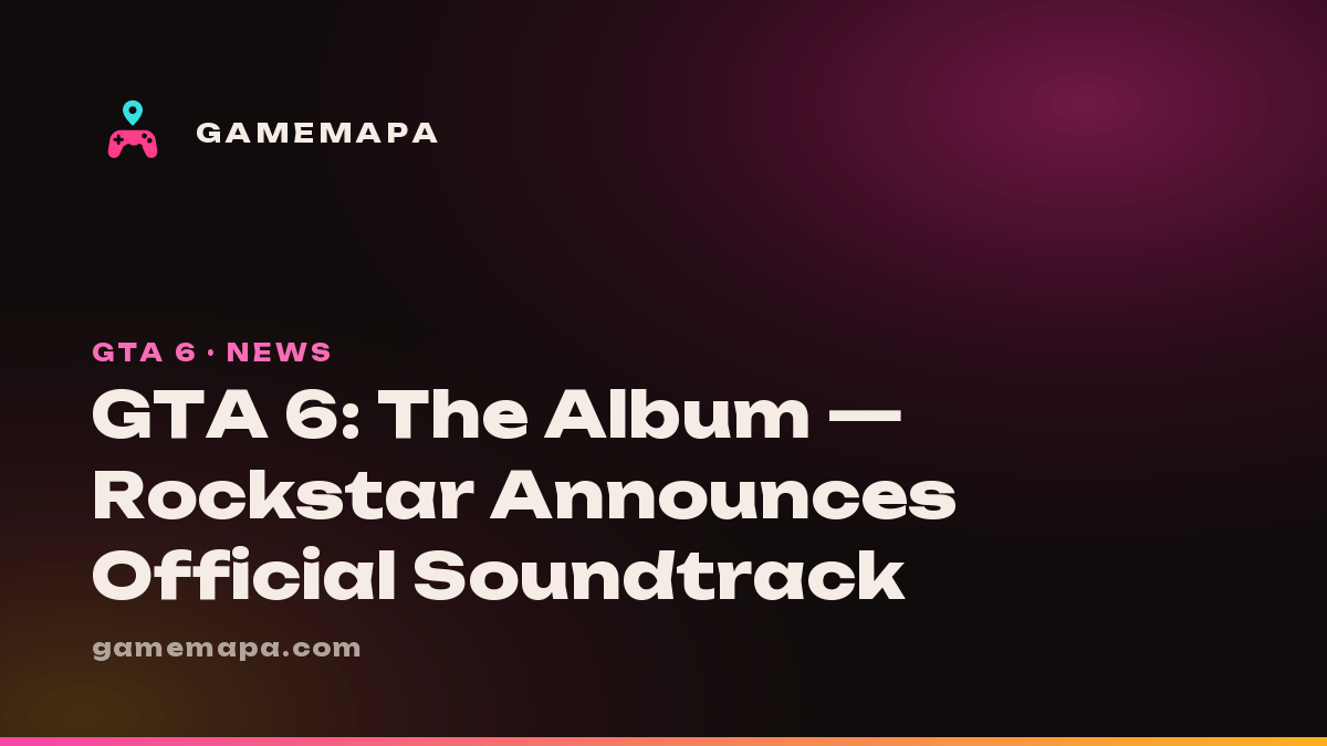 GTA 6: The Album — Rockstar Announces Official Soundtrack